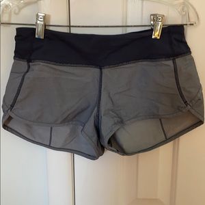 Lululemon speed-up shorts 2.5”